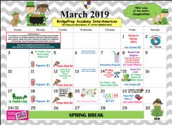 March Calendar 